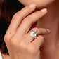 Mother of Pearl Cross Ring