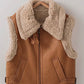 Sherpa Lined Vest (2 Colors)