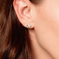 Mother of Pearl Cross Stud Earrings