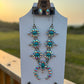 Rhinestone Squash Blossom Necklace Set
