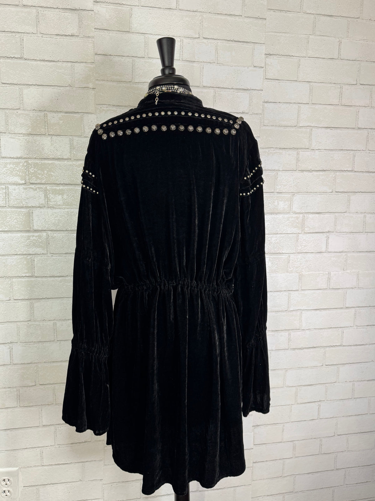 Black Velvet Tunic