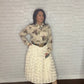 High-Waist Floral Skirt