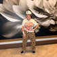 WESTERN CHEETAH BARREL PANT