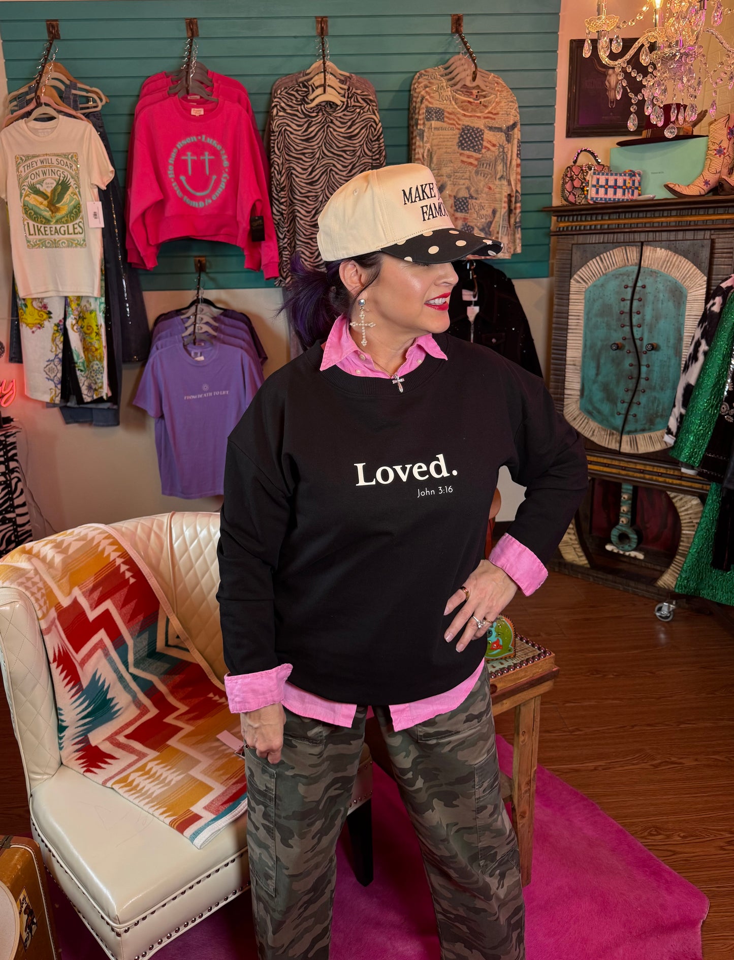 Be the Light | LOVED SWEATSHIRT