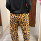 WESTERN CHEETAH BARREL PANT