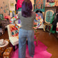 Sparkly High Rise Jeans