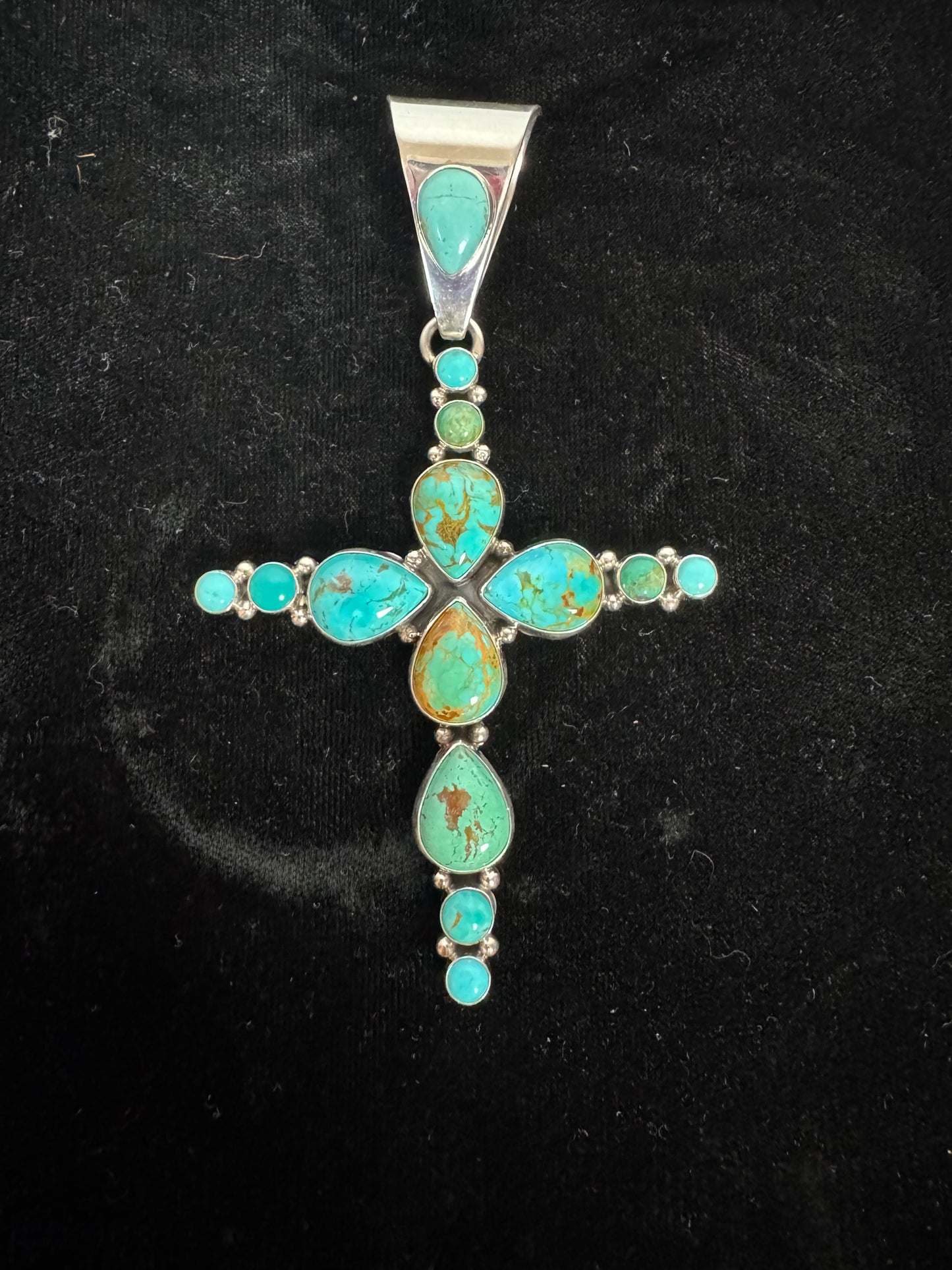 Turquoise Cross Pendant