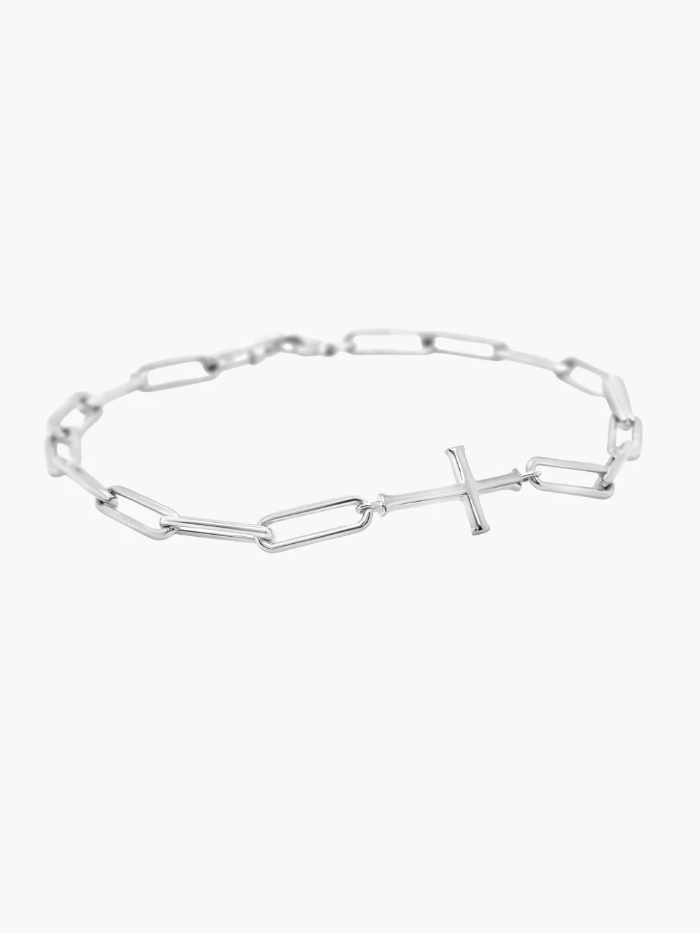 Chain Breaker Cross Bracelet