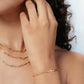 Chain Breaker Cross Bracelet