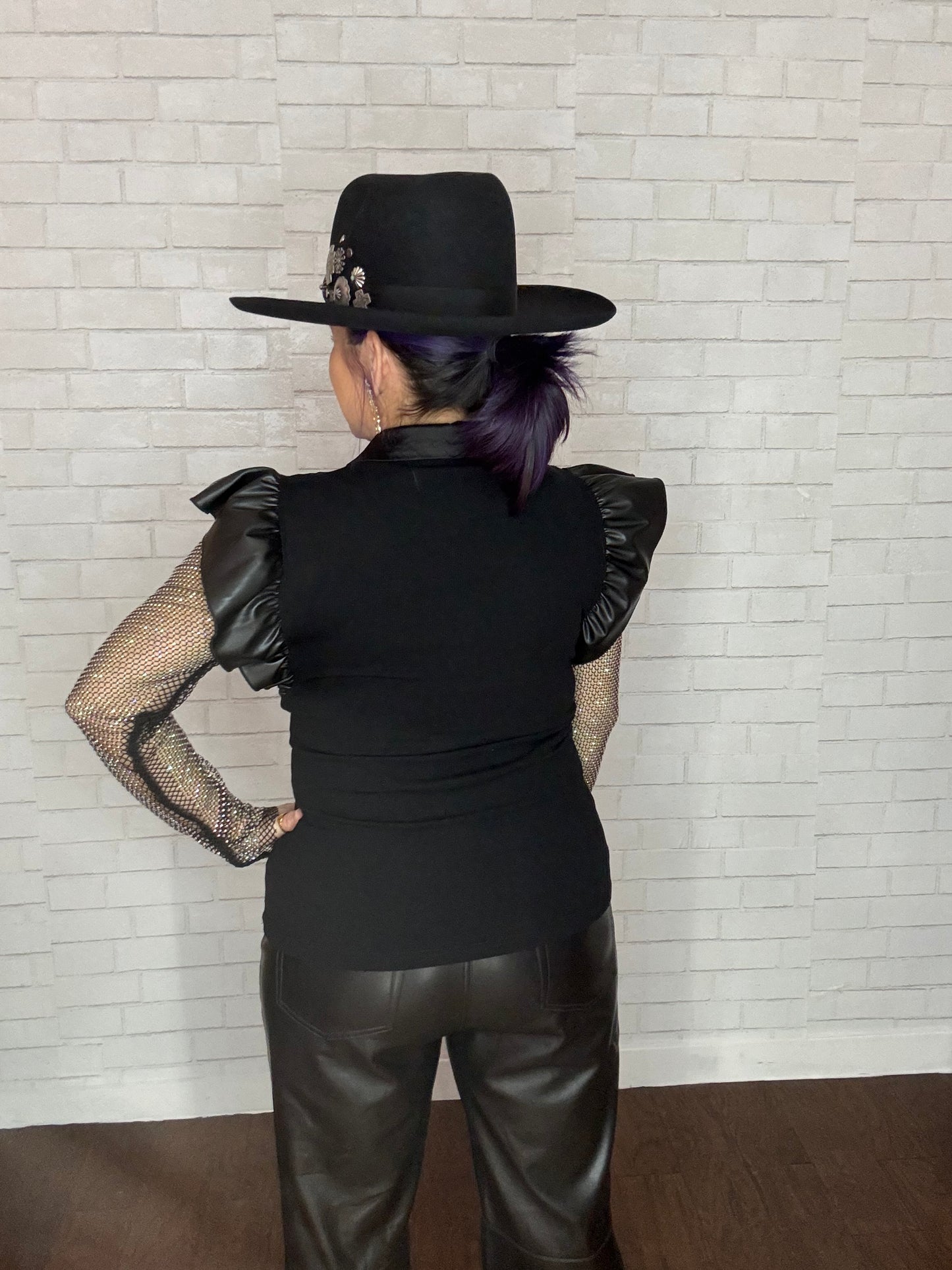 Not So Basic Black Blouse