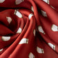 Elk Ivory Silk Scarf - Red