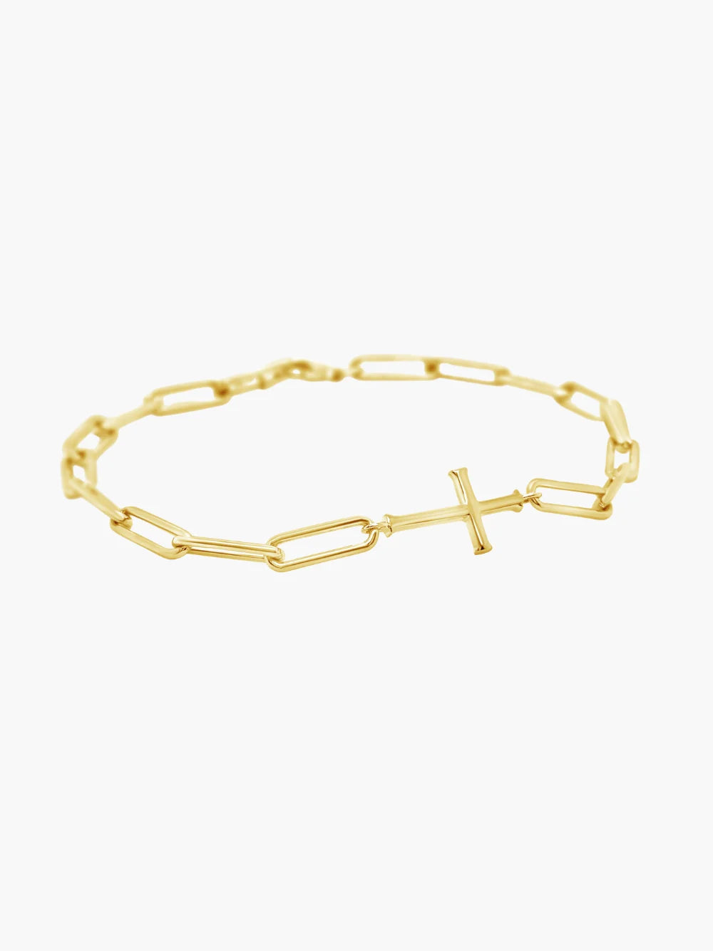 Chain Breaker Cross Bracelet