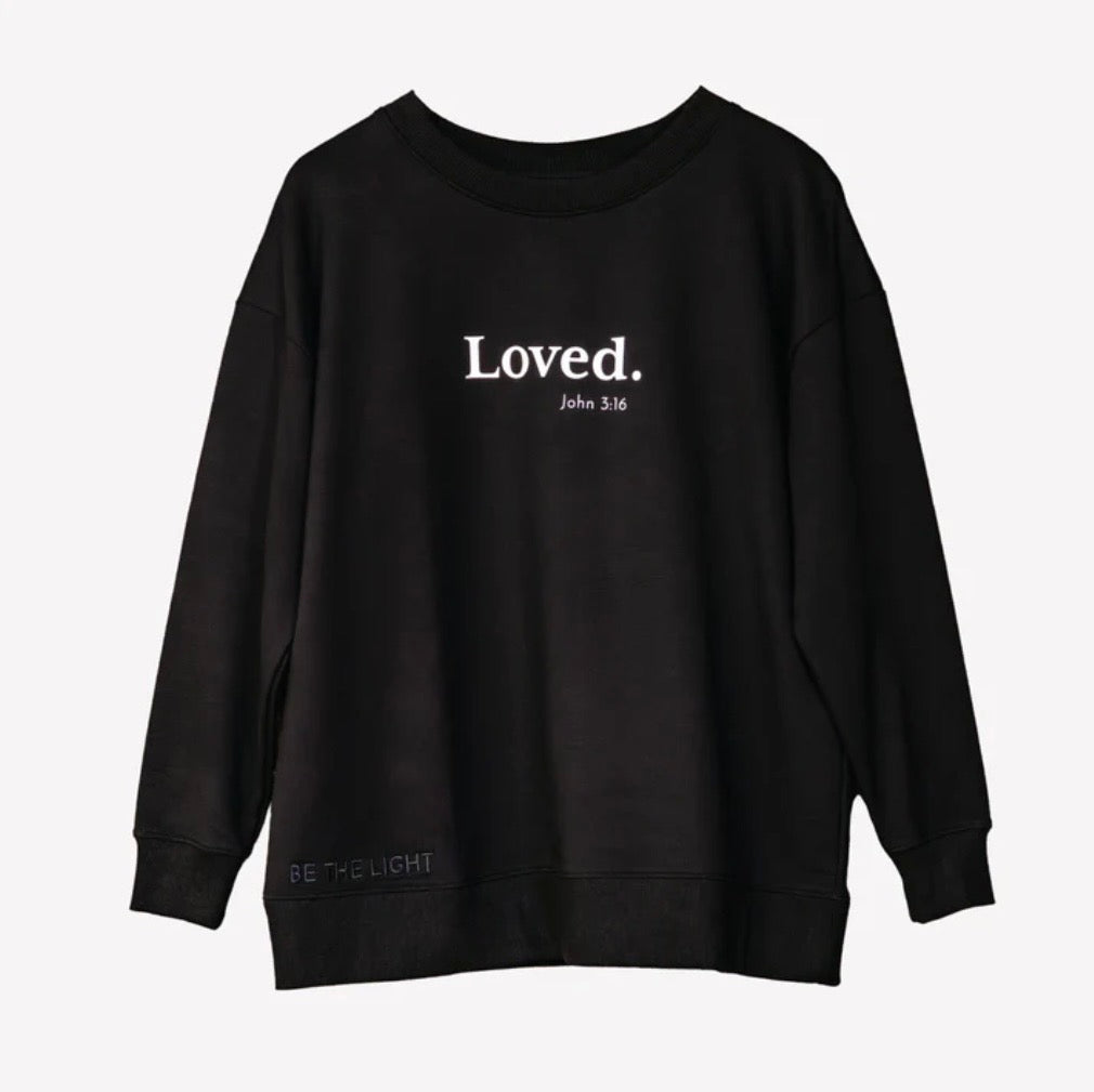 Be the Light | LOVED SWEATSHIRT