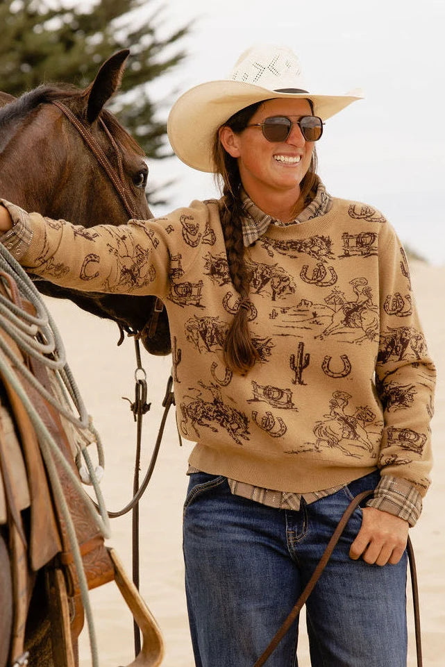 WESTERN WILLOW SWEATER