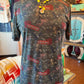 In GOD We Trust Short Sleeve Mesh Top
