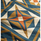 Quilted Star Cotton Matelasse Indigo King Size