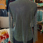 Long Sleeve Mesh Sparkle Shirt