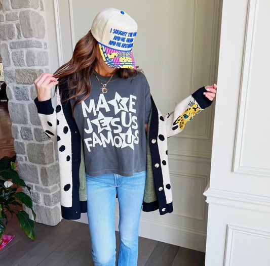 The Famous ONE Crop Tee