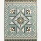 Quilted Star Cotton Matelasse Shale King Size