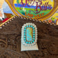 Larry Etcitty Handmade Kingman Turquoise adjustable ring