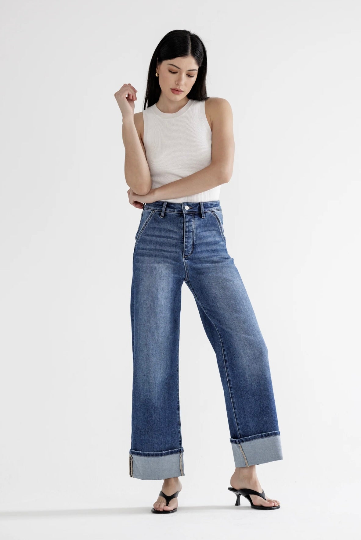 The Robin Cuffed Trouser Jeans