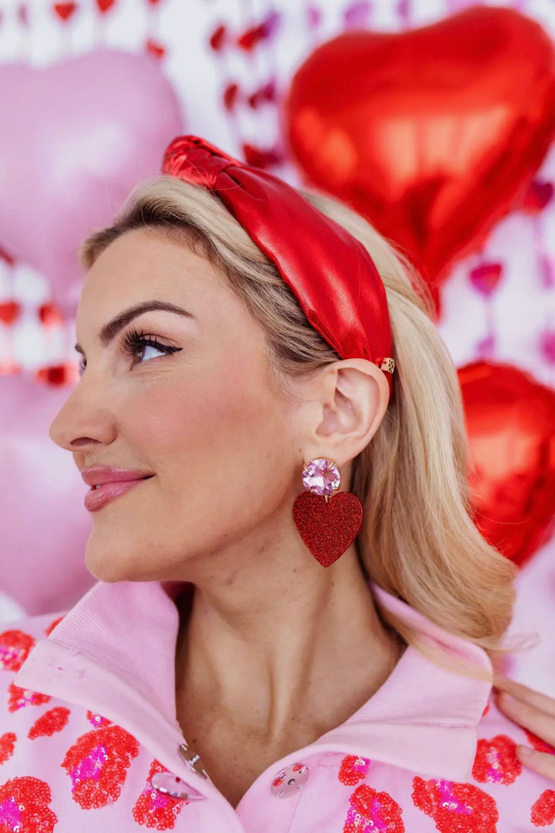 Statement Jumbo Heart Earrings