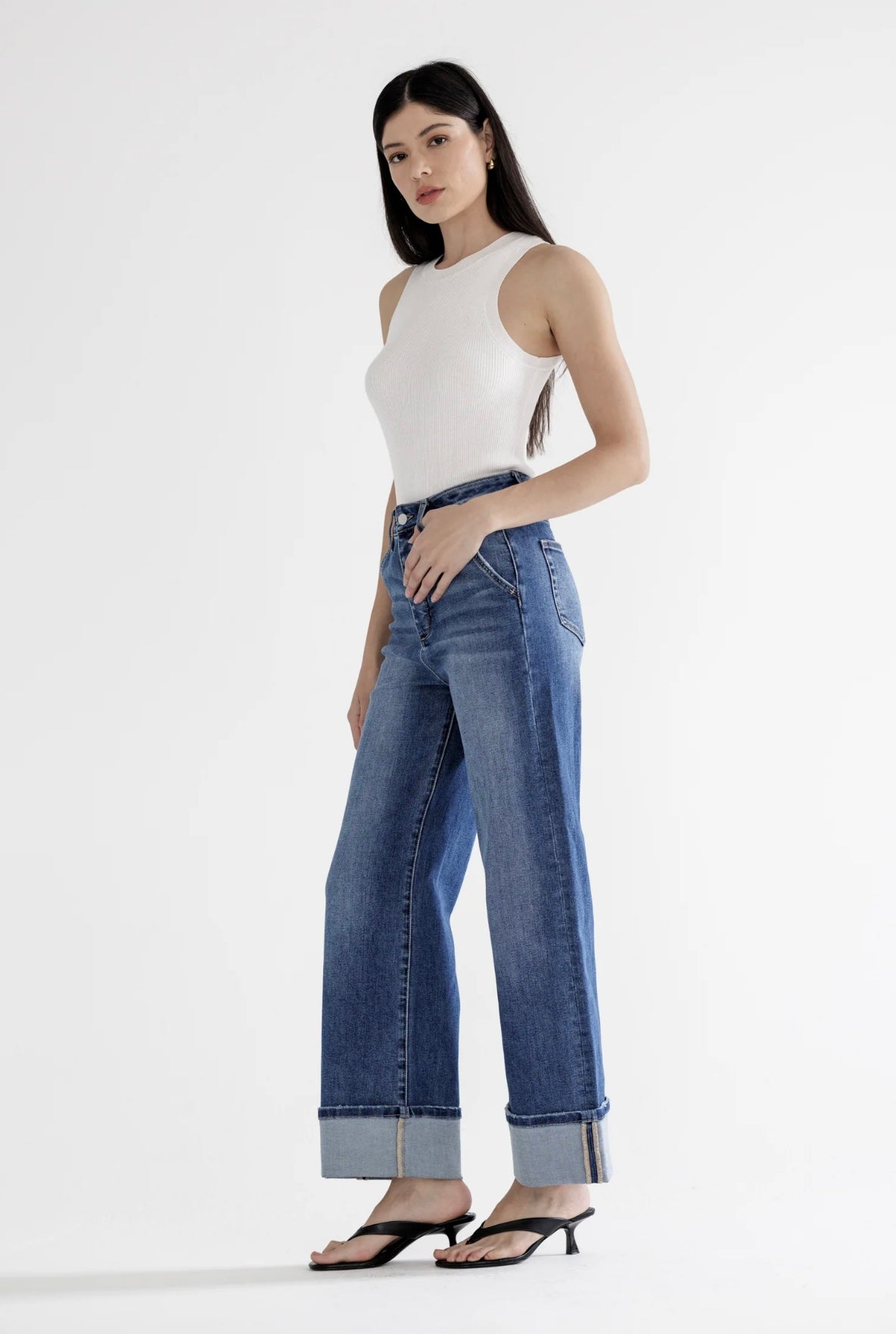 The Robin Cuffed Trouser Jeans