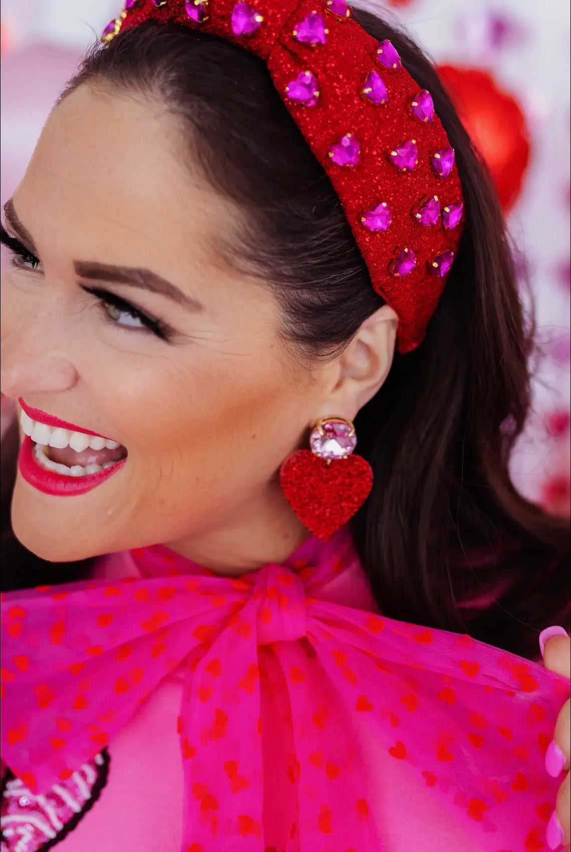 Statement Jumbo Heart Earrings
