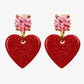 Statement Jumbo Heart Earrings