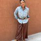 High Chaparral Wide Leg Crop Pants