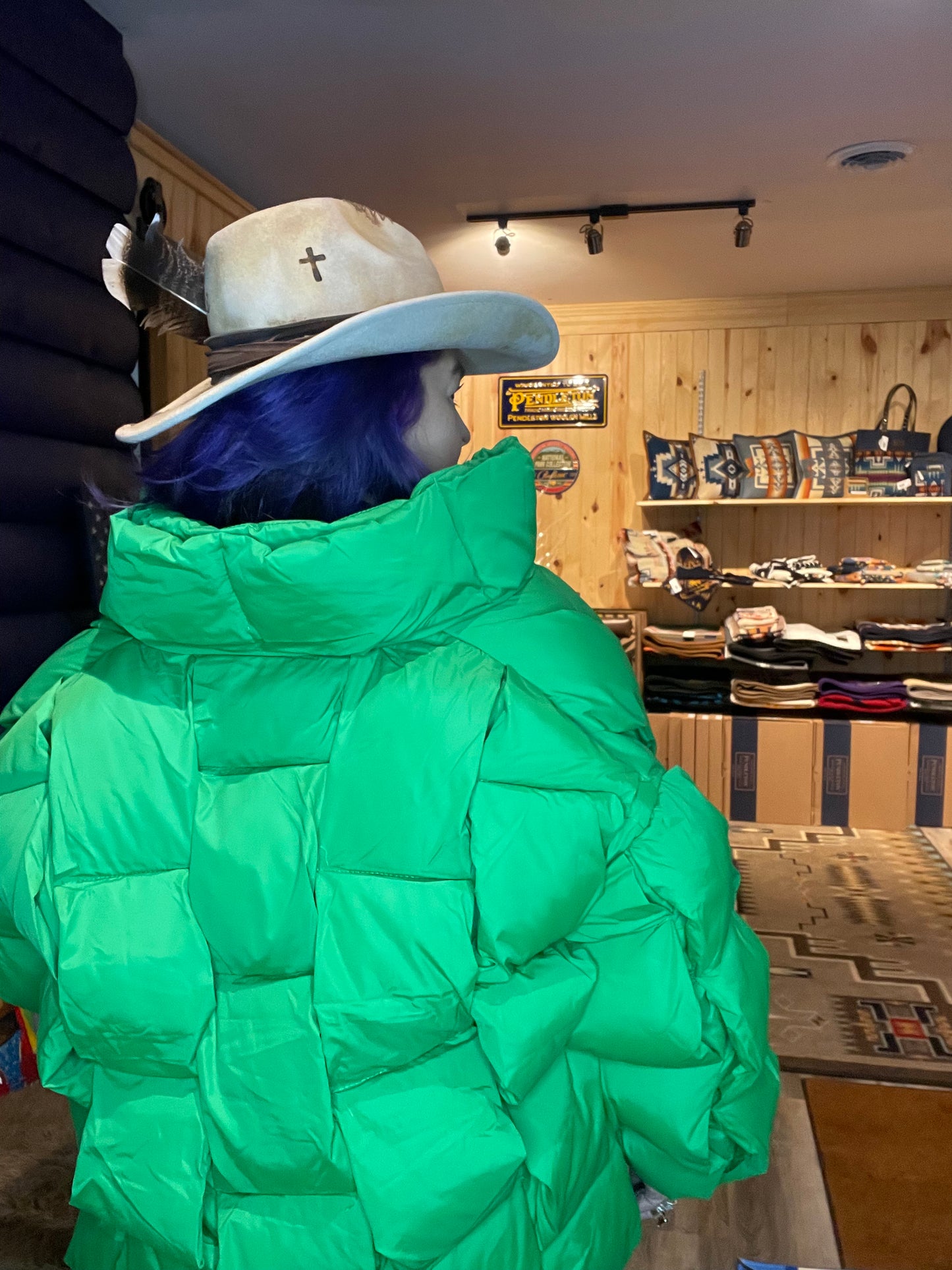 The Kelly Green Puffer