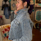 Denim Jacket w/ Hotfix Details