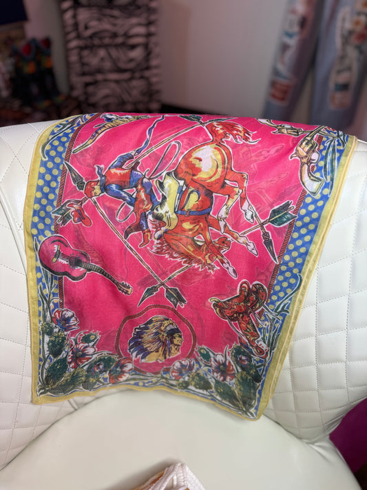 Pink DDR Scarf