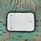 Four Corners Beaded Belt Buckle