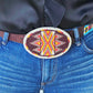Mandaree Warrior Beaded Buckle