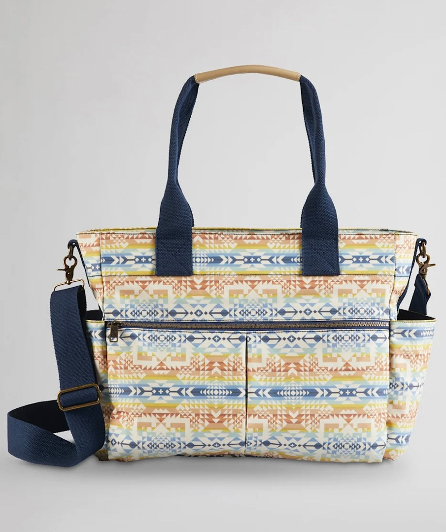 Opal Springs Canopy Canvas Super Tote
