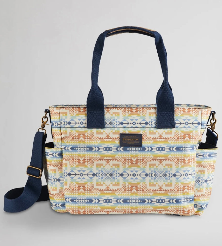 Opal Springs Canopy Canvas Super Tote