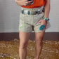 Gingham Rodeo Shorts