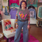 Sparkly High Rise Jeans