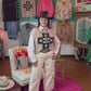 Santa Fe Cross Western Sweater Vest Top