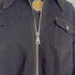 SAFINA-BLACK EMBELLISHED DENIM JACKET