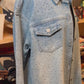 Long Denim Sparkly Jacket