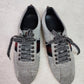 Pre-Loved Gucci Web Sneaker with Studs
