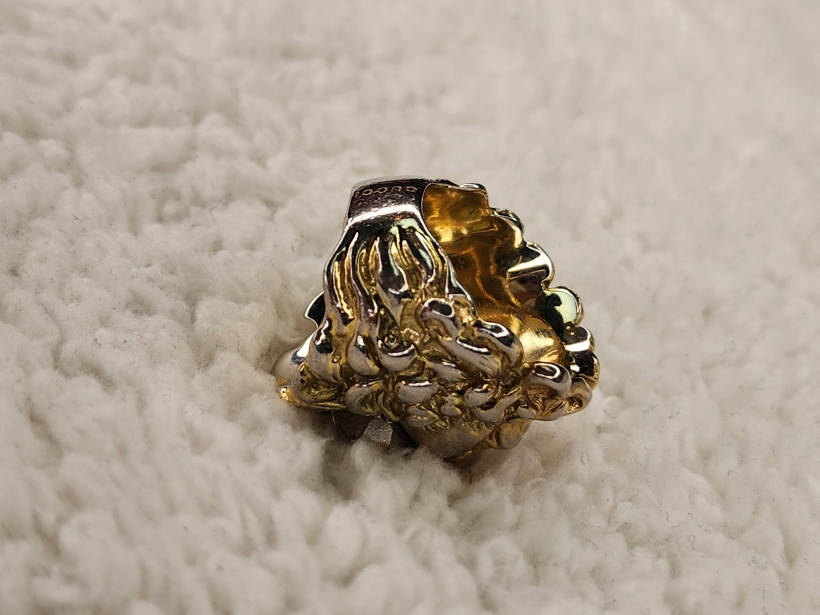 Pre-Loved Gucci Lion Head Ring – The Sparkling Spur