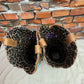 Victoria Spiked Cognac Boots