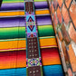 Crow Beaded Leather Belt