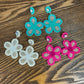 Beaded Flower Earrings