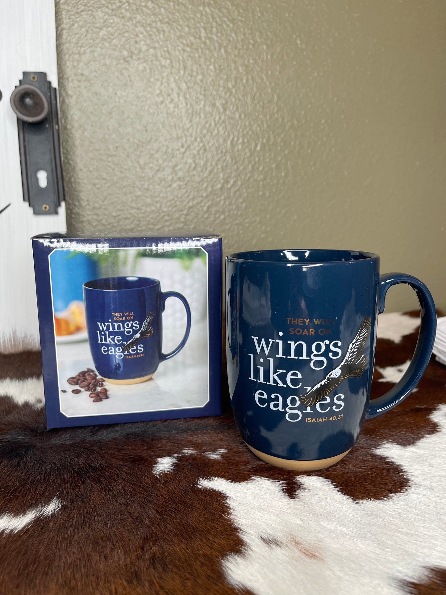 Wings like Eagles Isaiah 40:31 Mug