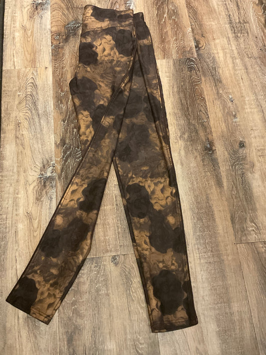 Brown & Gold Leggings
