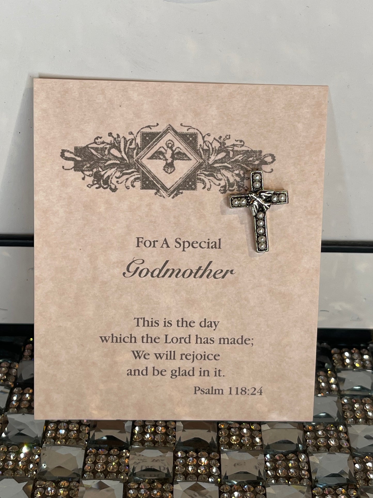 For a Special Godmother Pin
